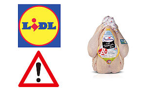 Lidl roept kip terug wegens gevaar voor salmonella