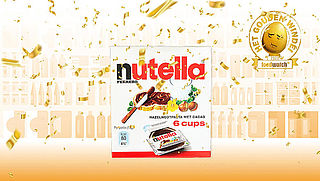 Nutella Cups van Ferrero wint Gouden Windei en is het meest misleidende product van 2020