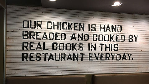 Kentucky Fried Chicken gebruikt onterecht term 'chef' in spotje