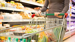 Drukte in supermarkten neemt af