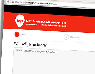 Meld Misdaad Anoniem nu ook online te benaderen