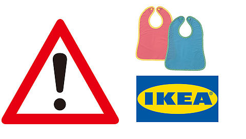 Slabbetje van IKEA teruggeroepen
