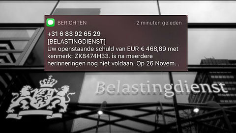 Pas op voor nieuw sms'je oplichting 'Belastingdienst'