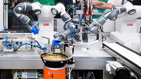 Robots in voedselindustrie dragen bij aan betaalbaarheid van eten