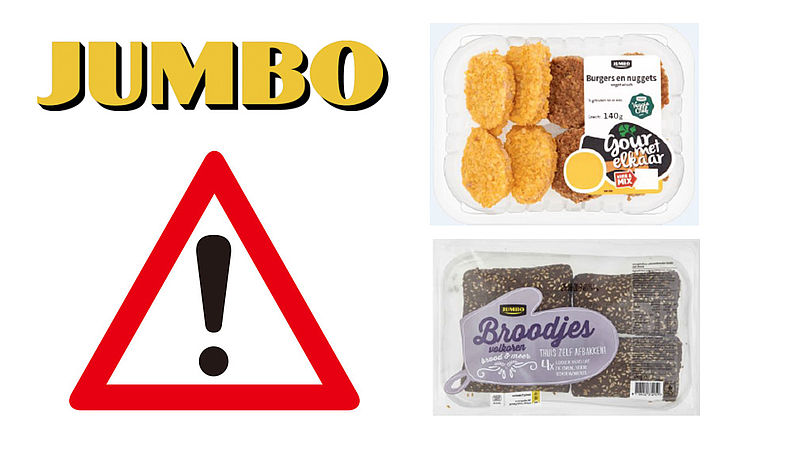 Jumbo roept volkorenbroodjes en Mini Burger-Nuggets terug