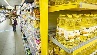 Zonnebloemolie over vier weken niet meer in de supermarktschappen te vinden