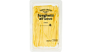 Fout etiket op verse spaghetti Albert Heijn