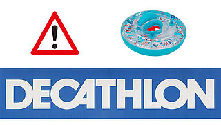 Decathlon waarschuwt voor probleem met opblaasbare peuterzitband