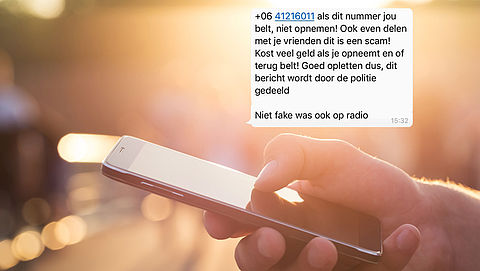 Trap niet in WhatsApp-kettingbericht over duur telefoontje van +0641216011