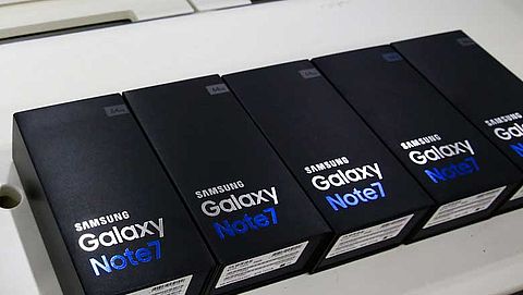 Problemen Samsung Galaxy Note 7 kwamen door batterij