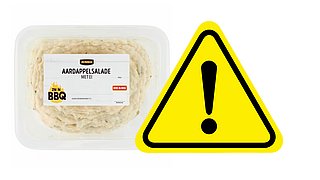 Jumbo roept Aardappelsalade met ei terug: allergeen mosterd niet vermeld