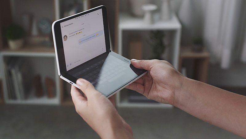 Microsoft gaat uitklapbare smartphone uitbrengen
