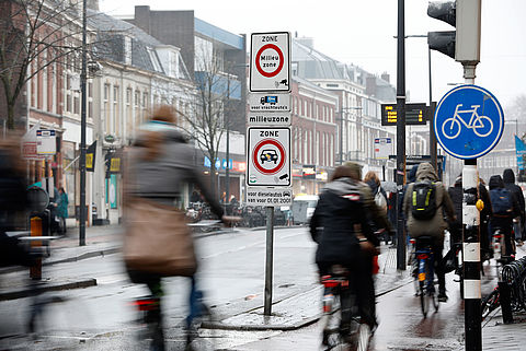 Steeds meer autovrije zones in Utrecht