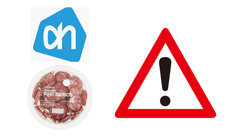 Let op: Spaanse worst van Albert Heijn mogelijk besmet met salmonella