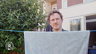 Gebruik een waslijn | Fons checkt duurzame tips