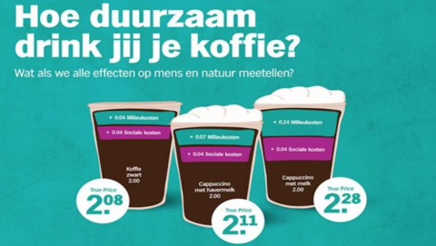 Vrijwillig meer geld betalen voor je AH-koffie: écht duurzaam, of een marketingtruc?