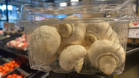 Life hack: zo krijg je de deksel weer terug op je bakje champignons