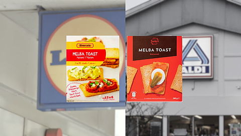 Terugroepactie Melba Toast Lidl en Aldi