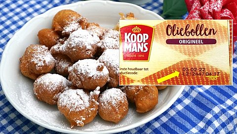 Oliebollenmix zonder gist: productiefout van Koopmans