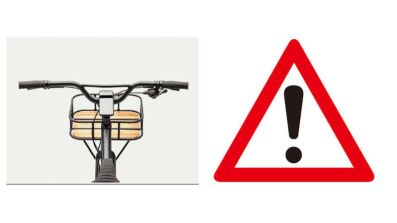 Waarschuwing voor loszittende onderdelen op Cannondale Treadwell-fiets