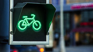 Snelle elektrische fiets wordt niet herkend door stoplicht