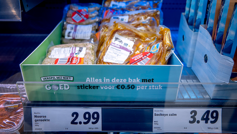 Lidl verkoopt producten op uiterste houdbaarheidsdatum voortaan voor spotprijzen