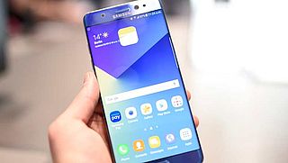 'Samsung bevriest productie Galaxy Note 7'