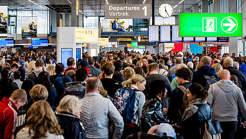 Storing op Schiphol na stroomuitval kan ook maandag gevolgen hebben