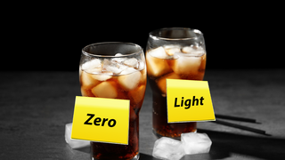 Wat is nou écht het verschil tussen cola light en zero?