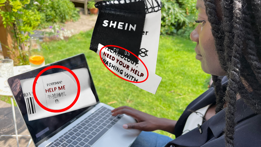 Plakken Almachtig tint Noodkreten SHEIN-werknemers in kledinglabels, zijn deze echt? - Radar - het  consumentenprogramma van AVROTROS