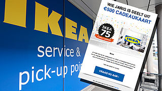 Let op: valse mail over IKEA-cadeaukaart in omloop