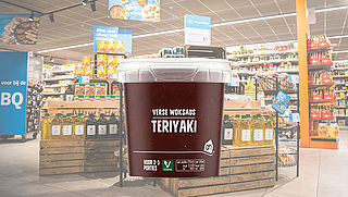 Verpakking AH woksaus teriyaki bevat verkeerd product