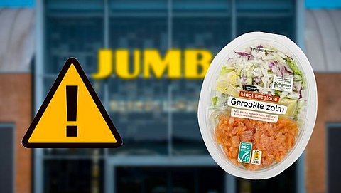 Terugroepactie: Jumbo's Maaltijdsalade Gerookte zalm bevat mogelijk selderij