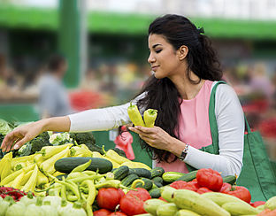 Boodschappen doen bij Van der Valk