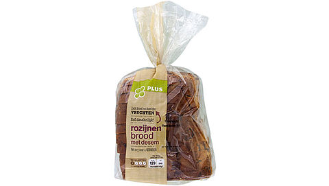 Plus roept rozijnenbrood terug vanwege onvermelde noten