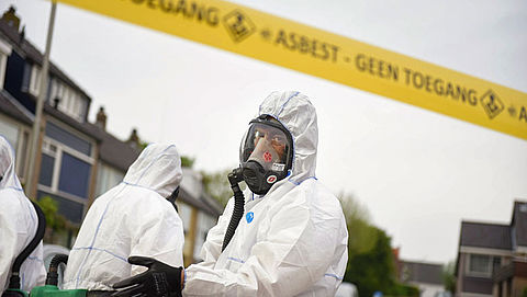 Subsidiepot voor het verwijderen van asbest is leeg