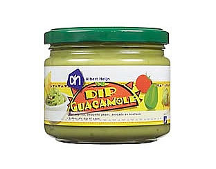 Avocado-arme guacamole van AH uit de schappen