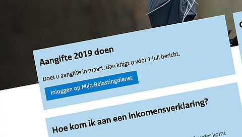 Belastingaangifte doen over 2019 kan vanaf vandaag