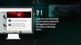 Browserplug-in van Opgelicht?! waarschuwt meteen bij foute sites en webshops
