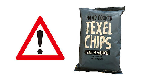 NVWA: Pas op met zoute Texelchips