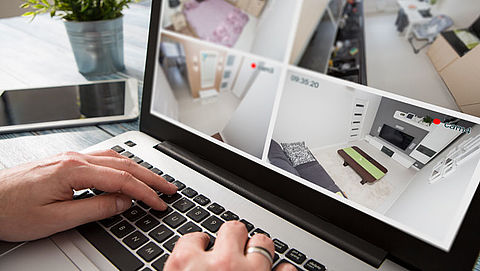 Beelden honderden beveiligingscamera's online te zien