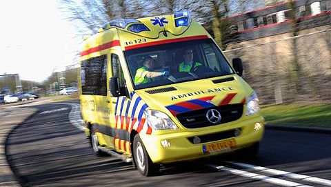 Ambulances vaak te laat in grootste steden