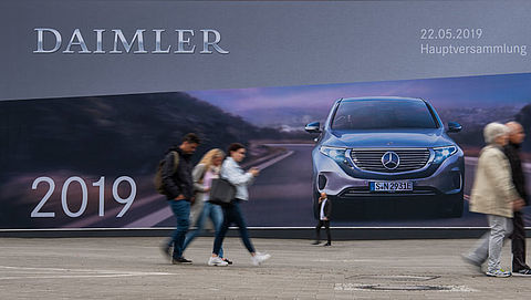 Miljoenenboete voor autoconcern Daimler wegens dieselschandaal