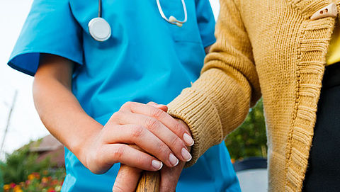 Niveau activiteiten alzheimerpatiënt omlaag