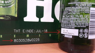Heineken roept flesjes bier terug