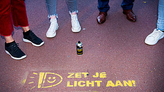 Campagne voor gebruik fietsverlichting