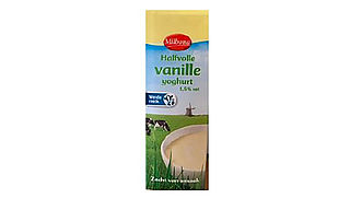 Lidl roept Milbona halfvolle vanilleyoghurt terug vanwege metaaldeeltjes
