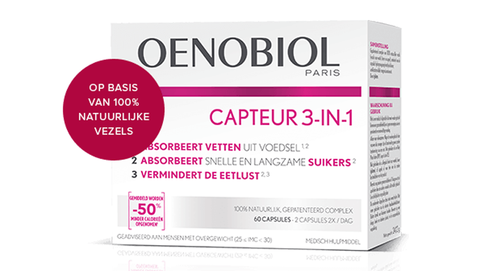 Met dure capsules van Oenobiol van 35 euro val je niet af