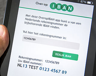Banken zetten IBAN-omnummertool weer online 