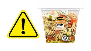 Jumbo roept pastasalade terug: allergeen niet vermeld